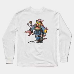 Fisherman Zombie Long Sleeve T-Shirt